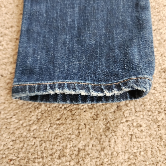 Citizens of Humanity Avedon Low Rise Skinny Leg Distressed Color Fade Jeans - Picture 8 of 8